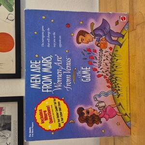 Men Are From Mars Women Are From Venus The Game Mattel 1998 Classic